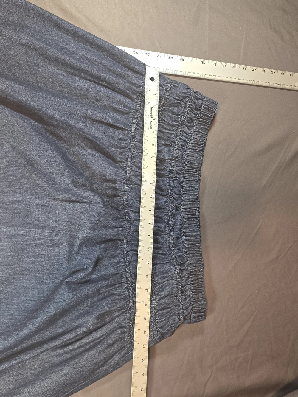 FREE ASSEMBLY XL (16–18) Embroidered Denim Skirt 🌸